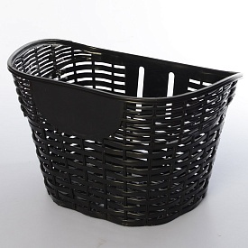 Кошик AS1910 для 18-20 д., пластик, чорний, розмір 26-17-19,5 см. - 1 - smarttoys.com.ua