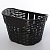Кошик AS1910 для 18-20 д., пластик, чорний, розмір 26-17-19,5 см. - 1 - smarttoys.com.ua