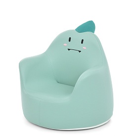 Крісло-пуфік M 5721 Dino дитяче, динозаврик, меморі-фом, екошкіра, 48-61-50 см. - 1 - smarttoys.com.ua