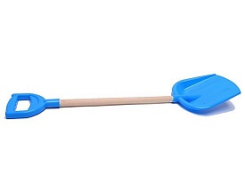 Іграшка "Лопатка велика з дерев'яною ручкою ТехноК" арт. 2902 - 3 - smarttoys.com.ua