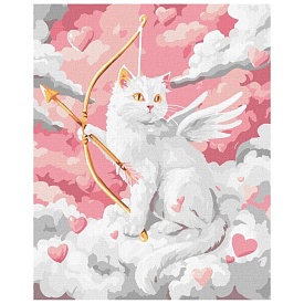Набір для розпису по номерах "Котячий Купідон" 40х50см - 1 - smarttoys.com.ua