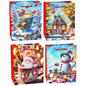 Подарунковий новорічний пакет 627M - 1 - smarttoys.com.ua