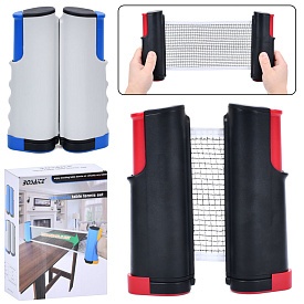 Сітка MS 4176 (20шт) для настільного тенісу (165см) з фіксаторами для столу, висота 14см/18см2 кольори,  в кор-ці,15-20-5,5см - 1 - smarttoys.com.ua