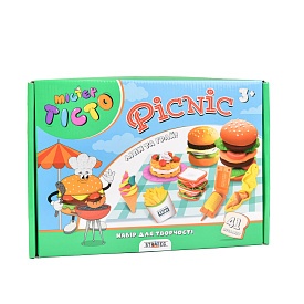 Набір для творчості Містер тісто Picnic Strateg українською мовою (41015) - 1 - smarttoys.com.ua