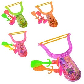 Рогатка ST 0017 стріляє стрілами-присосками, мікс видів, 4 кольори, кул., 8-5,5-1 см - 1 - smarttoys.com.ua