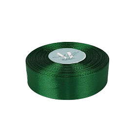 Атласна стрічка малахітова LA2533-19, 2,5x33m - 1 - smarttoys.com.ua