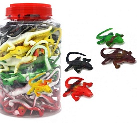 Іграшка №JL9403 гумова Крокодил в банці  55ш - 1 - smarttoys.com.ua