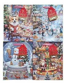 Пакет 26*32*10см паперовий "Казковий ярмарок", 12 шт в пак. - 1 - smarttoys.com.ua