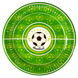 Набір тарілок 10 штук "Футбол" розмір 180 мм - 1 - smarttoys.com.ua