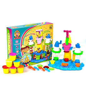 Тісто для ліплення 7221 "Замок солодощів" (12) в коробці "4FUN Game Club" - 1 - smarttoys.com.ua