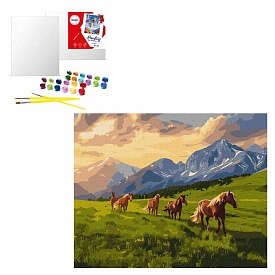 Набір для розпису по номерах "Вільні духом" 40х50см - 1 - smarttoys.com.ua