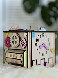 Бізікуб 15х15х15 см не фарбований - 2 - smarttoys.com.ua