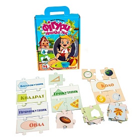 Пазли 30911 (укр) "Фігури навколо нас", в кор-ці 23-18,5-5 см - 2 - smarttoys.com.ua