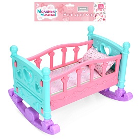 Ліжечко C-07 , подушка, кул., 27,5-49-11 см. - 1 - smarttoys.com.ua