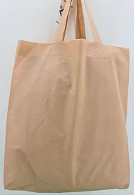 Сумка зі складним боком беж (спанбонд) 35х45 см   - 1 - smarttoys.com.ua