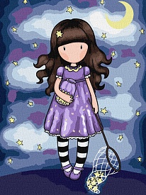 Набір для розпису по номерах для дітей "Catch A Falling Star Santoro Gorjuss Collection" 30х40см - 1 - smarttoys.com.ua