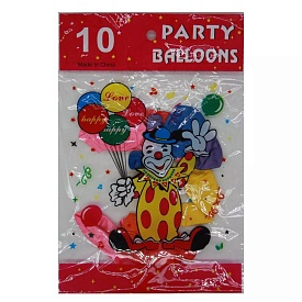 Кульки №А-10 гум. однот. 10шт у кл. - 1 - smarttoys.com.ua