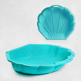 Пісочниця-басейн 06-090 (6) колір БІРЮЗА, "Pilsan", 84х90х16 см - 1 - smarttoys.com.ua