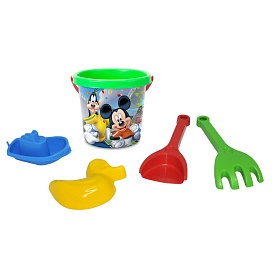 Набір для піску "Міккі Маус" 5 ел. з термонаклейкою, Disney(ЦВ) - 1 - smarttoys.com.ua
