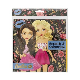 Besties Скретч-розмальовка (12 аркушів), арт. 961008 - 1 - smarttoys.com.ua
