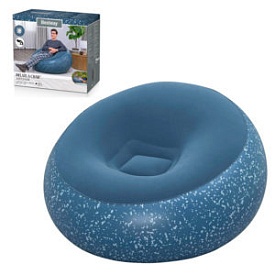 BW Крiсло 75154  надувне, навантаження до 100кг, синій колір,кор.112х112х66см - 1 - smarttoys.com.ua