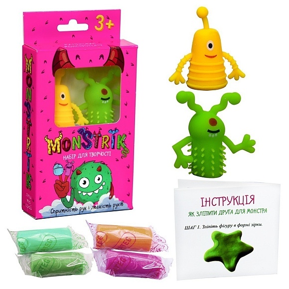 Набір для творчості «Monstrik» в асортименті (укр.) (71823) - 4 - smarttoys.com.ua