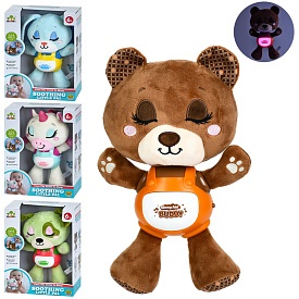 Гра SL88053-54-55-56 тварина, плюш+пластик,4 види (ведмідь,єдиноріг,собака,зайчик),кор.,22-29,5-10,5 - 1 - smarttoys.com.ua