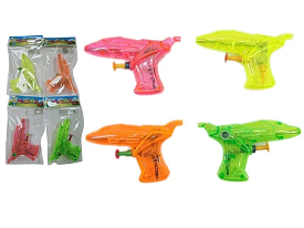Водний пістолет SQ 65-8 (1440/2) 4 кольори, прозорий корпус, у пакеті, ВИДАЄТЬСЯ ТІЛЬКИ МІКС ВИДІВ - 1 - smarttoys.com.ua