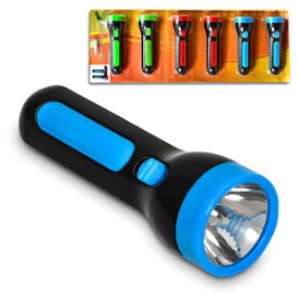 Ліхтарик світлодіодний 1led 13.4*4.1см (без батарейок 1шт*АА) WEP10127-14 - 1 - smarttoys.com.ua