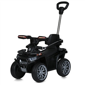 Квадроцикл M 5944EBLR-2 2,4Gрадіок.,3в1(кат.-толок.,бат.ручка),1*6V4AH,1*25W,MP3,муз.,світло,чорний - 1 - smarttoys.com.ua