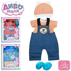 Вбрання для ляльки BLC101P-Q-R-DM-UA взуття, 3 види, кор., 24-35-3 см. - 1 - smarttoys.com.ua