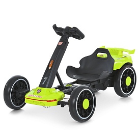 Електрокарт M 6145(A)EBR-5 радіо/к2,4G, 2мотори35W,1акум12V4,5AH EVA,BLUETOOTH,музика,світло,зелений - 1 - smarttoys.com.ua