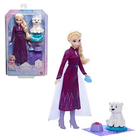 Набір з лялькою Ельза та маленьким ведмежам з м/ф "Крижане серце" - 1 - smarttoys.com.ua