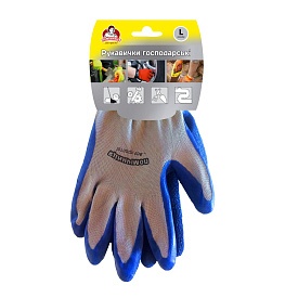 Рукавички господарчі ТМ "Помічниця" 1 пара розмір 7 (M) - 1 - smarttoys.com.ua