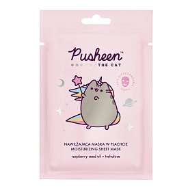 Зволожуюча маска для обличчя з олієї насіння малини ТМ "Pusheen", 17 г - 1 - smarttoys.com.ua