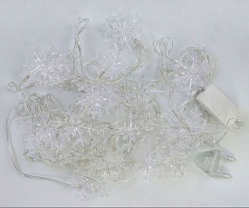 Гірлянда-штора світлодіодна С 31312 (100) 100 лампочок, провід 3 метра, довжина гілок 45 см, мультиколор - 3 - smarttoys.com.ua