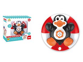 Іграшка для ванної пінгвін, плаває, бризкає, працює відл батарей - 1 - smarttoys.com.ua