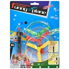 Вертушка 045-16 на закпуску, 3 вертушки, лист, 19-26-3 см. - 1 - smarttoys.com.ua