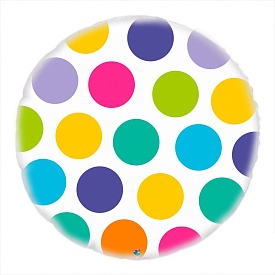 Кулька SH-146 Коло 18 "" Горох кольоровий "1 шт - 1 - smarttoys.com.ua