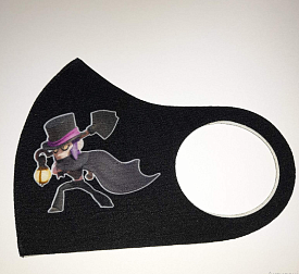 Маска Pitta Print S Brawl Stars Мортис Black																						 - 1 - smarttoys.com.ua