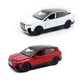 Автомодель - BMW iX (червоний, білий) - 1 - smarttoys.com.ua