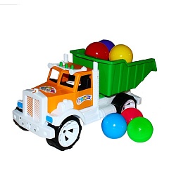 Машина "Бамсік" + кульки малі (43*17*20см) 008/1 Бамсік - 1 - smarttoys.com.ua