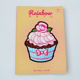 Блокнот TM Profiplan "Artbook Rainbow " Cake", peach, A5 - 1 - smarttoys.com.ua