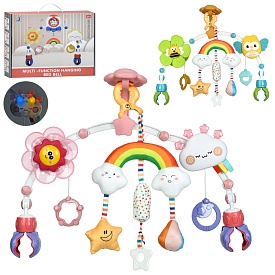 Підвіска HL2025-72-74 на ліжко/на коляску,брязкальце,прорізувач,пискавка,2 види,кор.,35,5-28,5-8см. - 1 - smarttoys.com.ua