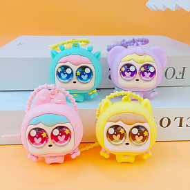 Брелок FG250718031H на сумку,14см, фігурка-глазастик 7см, 4 види, пак.,14-13-4см - 1 - smarttoys.com.ua