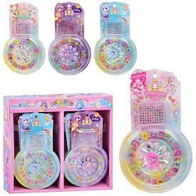 Косметика FG240408052A набір для манікюру,нігті,наліпки на нігті,лист,18шт.(мікс)в дисп.,31-28,5-7см - 1 - smarttoys.com.ua