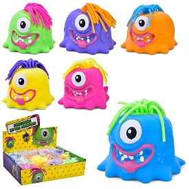 Фігурка TD202397 монстр, антистрес, борошно, 6 кольорів, кул., 12 шт. в диспл., 27,5-7-21 см. - 1 - smarttoys.com.ua