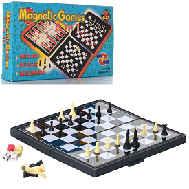 Шахи 3831 3 в 1, кор., 20,5-11-3 см - 1 - smarttoys.com.ua
