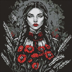 Набір з алмазною мозаїкою "Жіноча сила" 40х40см - 1 - smarttoys.com.ua