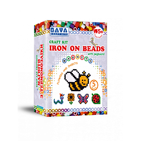 Набір д/творчості "Магніти з термомозаїки "Квіти-комахи" - 1 - smarttoys.com.ua